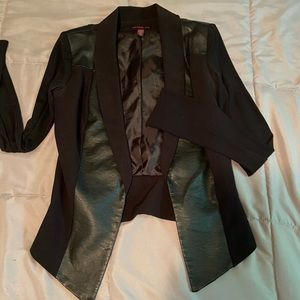 Material Girl black blazer